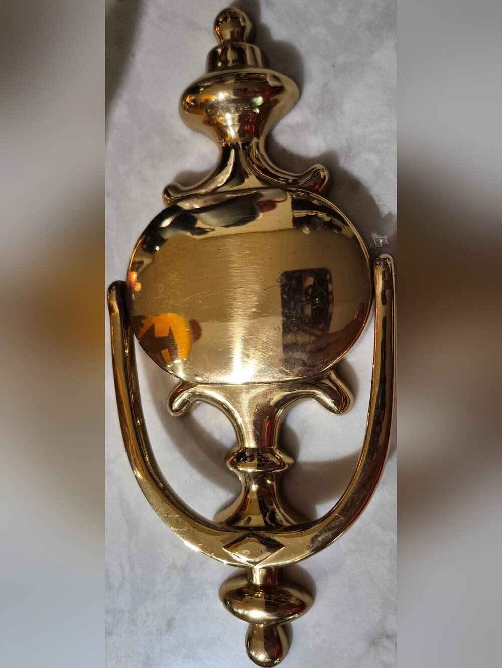 Vintage Hampton Brass imperial style solid brass door Knocker